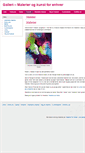 Mobile Screenshot of gallerilangeland.dk